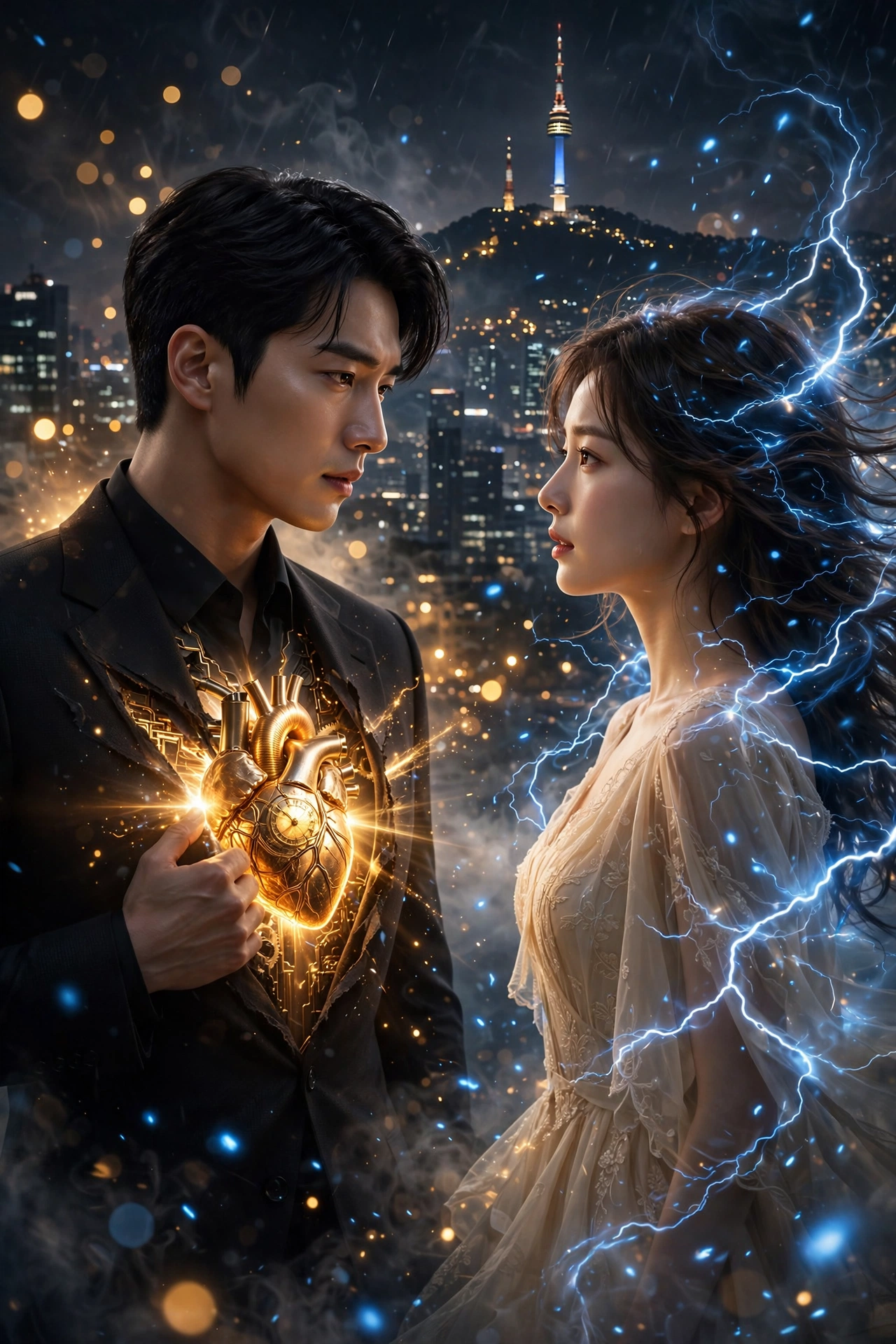 Take Charge of My Heart Netflix series featured artwork - Kim Young-kwang and Chae Soo-bin in the fantasy romantic comedy