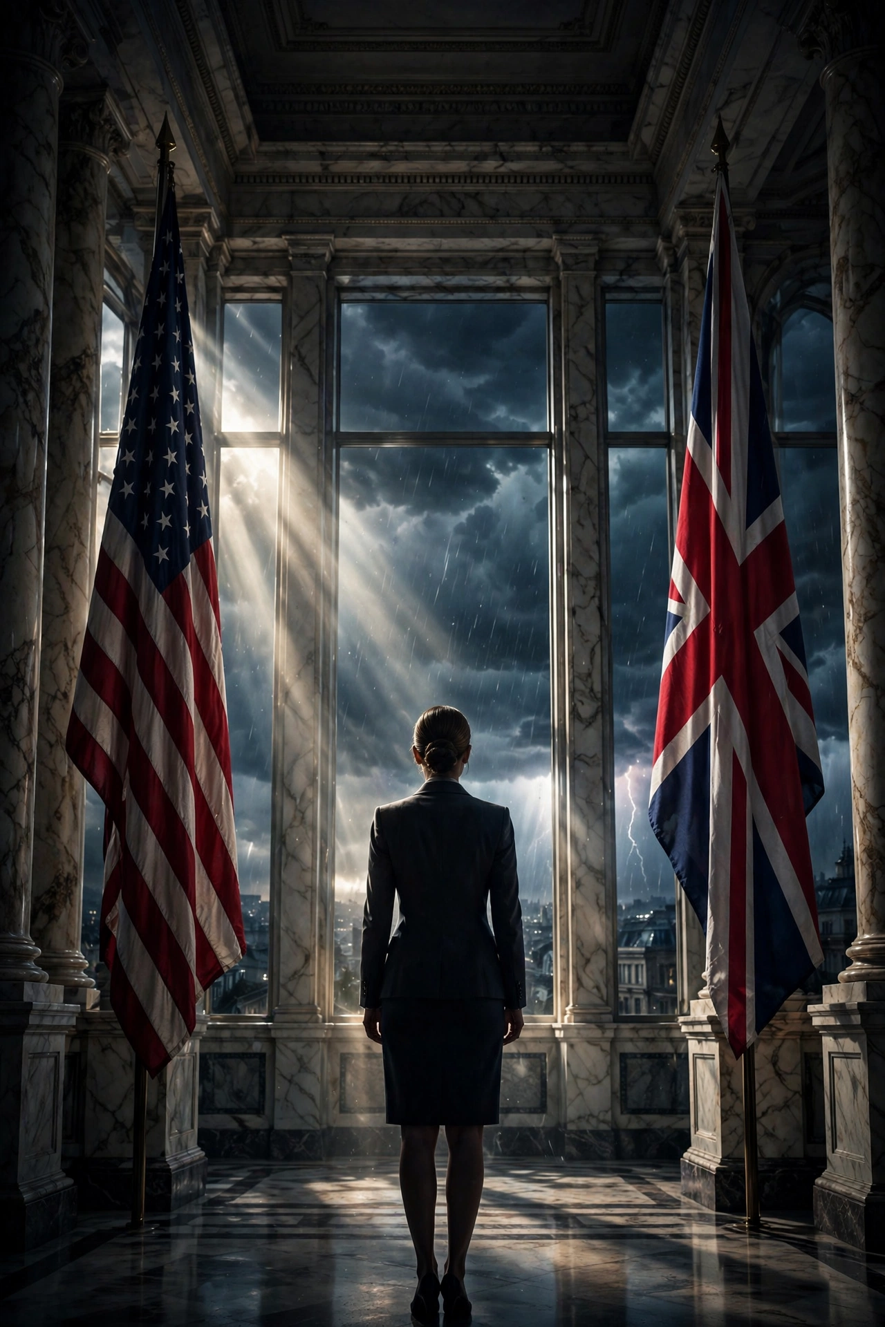 The Diplomat Season 4 Netflix political drama key art