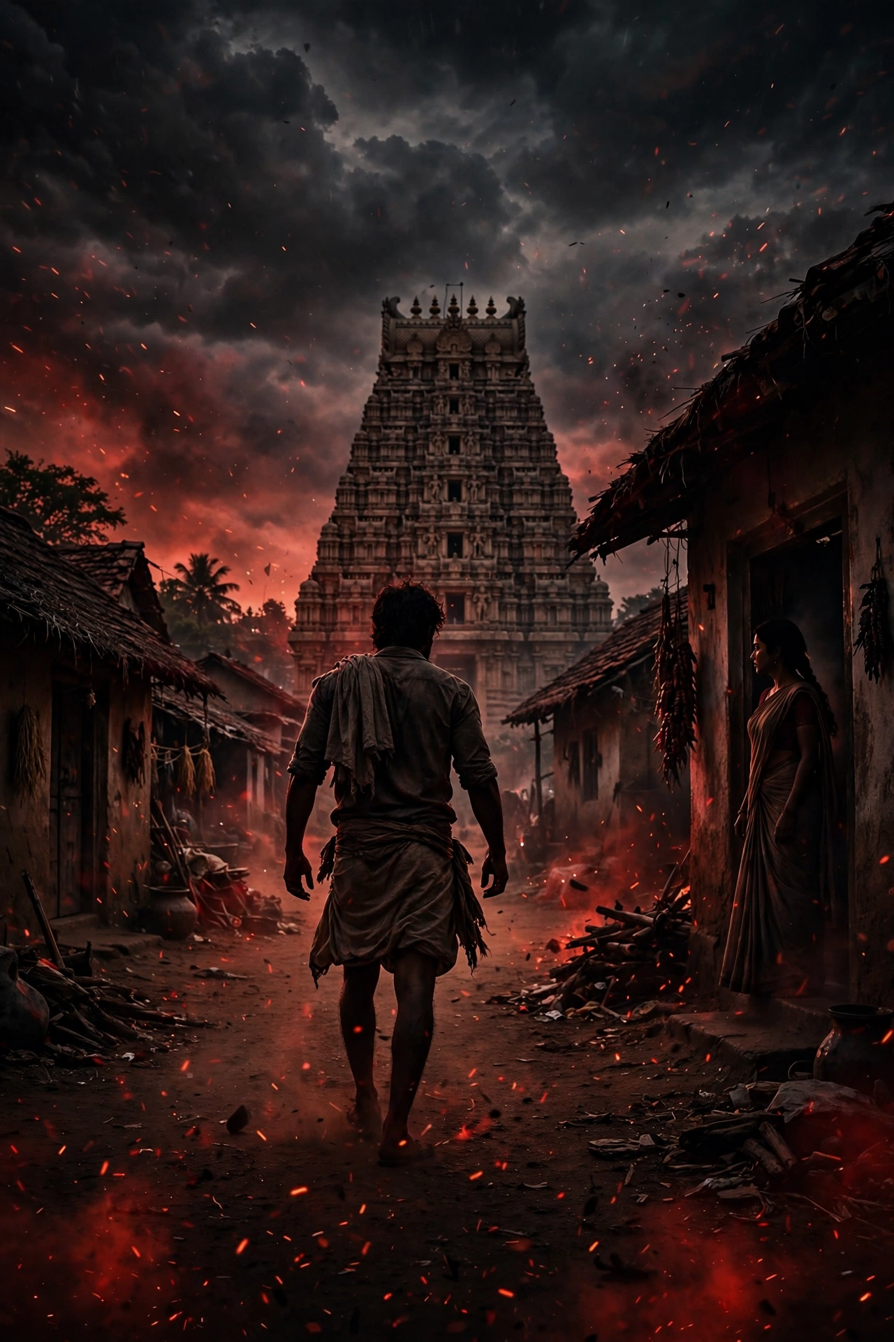 DC SonyLIV movie poster artwork — Lokesh Kanagaraj as Devadas in the Tamil action drama streaming on SonyLIV